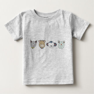 Camiseta tenra especial de animais pequenos