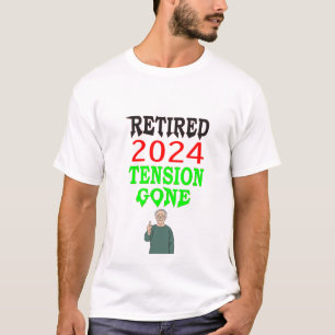 Camiseta Tensão aposentada em 2024 - Relaxada e Livre