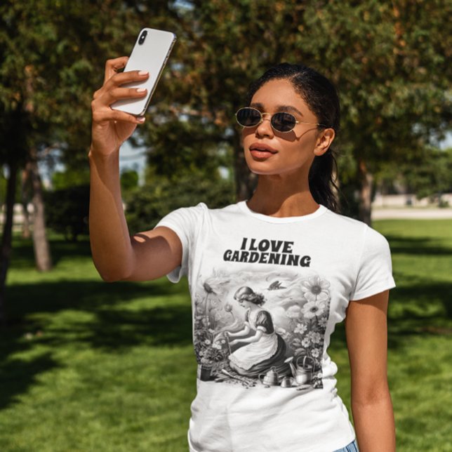 Camiseta Tensão às flores (Criador carregado)