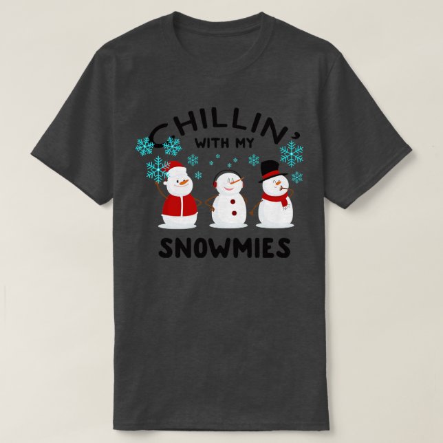 Camiseta tensor de neve (Frente do Design)