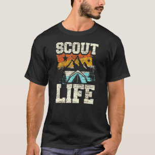 Camiseta Tent Bonfire Firewood Campf