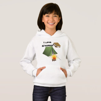 Camiseta Tent de acampamento, Campfire, S'mores