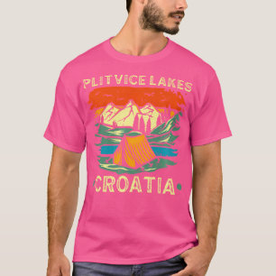 Camiseta Tent de acampamento no Parque Nacional dos Lagos-P
