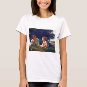 Camiseta Tentação, Bouguereau