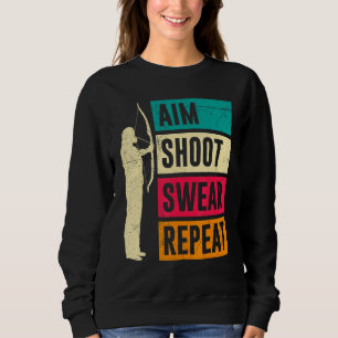 Camiseta Tentando Resolver O Cursing Novamente Archery