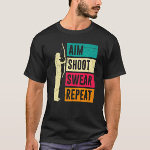 Camiseta Tentando Resolver O Cursing Novamente Archery