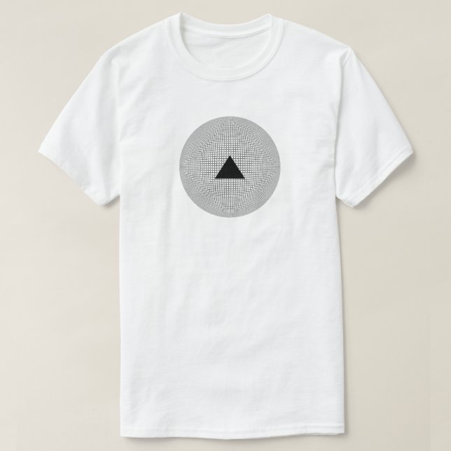 Camiseta tentativa-angular (Frente do Design)
