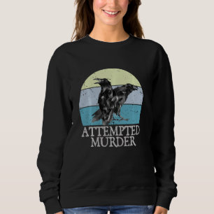 Camiseta Tentativa de Assassinato Corvos e Ravens Engraçado