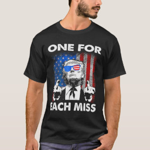 Camiseta Tentativa de Inação de Trump Você Perdeu Duas Veze
