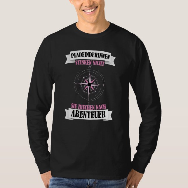 Camiseta Tente de Piada de escoteiro (Frente)