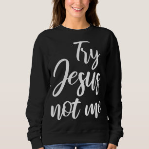 Camiseta Tente Jesus Não Eu Cristão Fé Deus Cristianismo