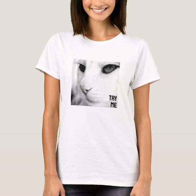 Camiseta Tente-me (luz) (Frente)