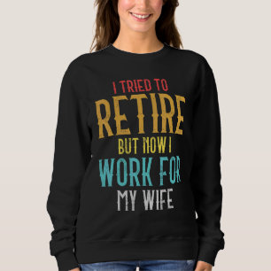 Camiseta Tentei Me Aposentar, Mas Agora Trabalho Para Minha