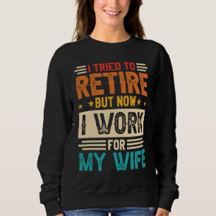 Camiseta Tentei Me Aposentar Mas Agora Trabalho Para Minha