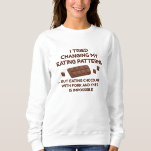 Camiseta Tentei Mudar Os Meus Padrões De Comida
