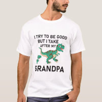 Tento ser bom, mas tomo depois dos dinos do meu av