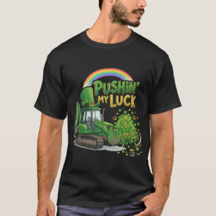 Camiseta Tento Shamrock Irlandês da Construção St Patr dá S