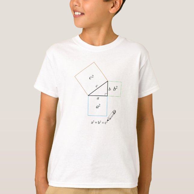 Camiseta Teorema de Pythagoras (Frente)