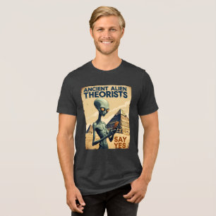Camiseta Teoria da Conspiração da Alienígena Antiga