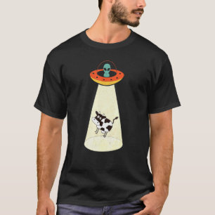 Camiseta Teoria da Conspiração do Disco Voador de Abdução d