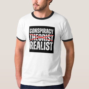 Camiseta Teoria da Conspiração Engraçado