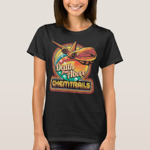 Camiseta Teoria da Conspiração — Quimetéis — Jet Plane Skul