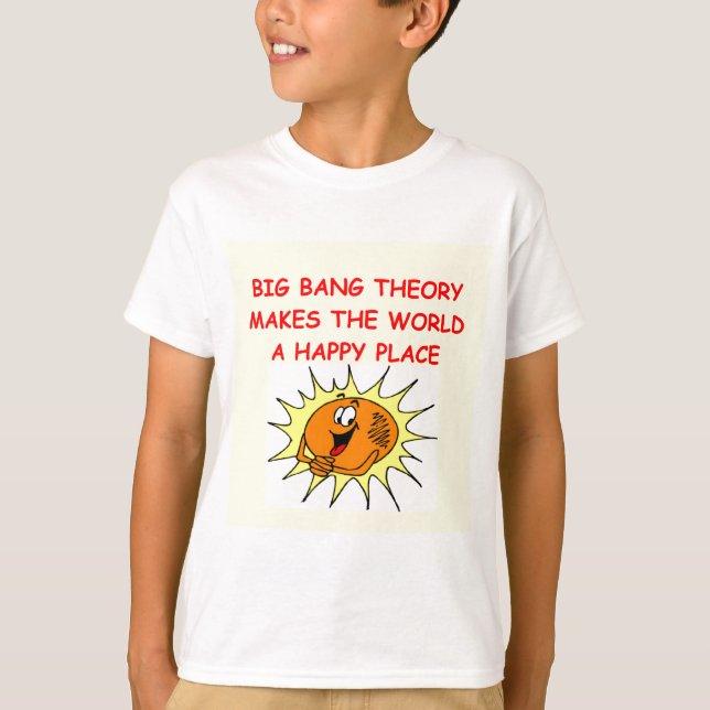 Camiseta teoria do big bang (Frente)