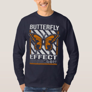 Camiseta Teoria do Caos do Efeito da Borboleta