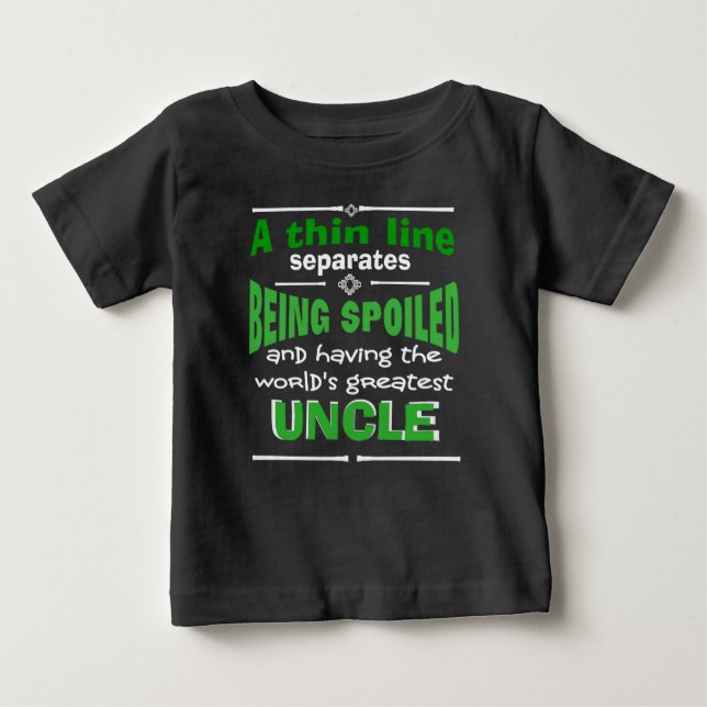 Camiseta teoria do tio spoil engraçado (Frente)