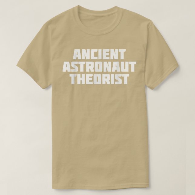 Camiseta Teoria Encantada do Astronauta Antigo (Frente do Design)