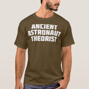 Camiseta Teoria Engraçada do Astronauta Antigo - Camisa-T