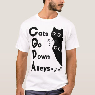Camiseta Teoria Musical CGDA - Gatos Descem Ruas