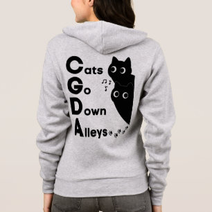 Camiseta Teoria Musical Gatos Descem Ruas CGDA