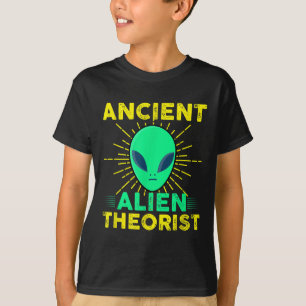 Camiseta Teóricos Astronautas Antigos Dizem Sim Alienígena 