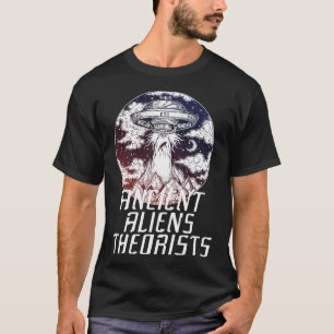 Camiseta Teóricos dos Astronautas Antigos Conspiram Cinzas