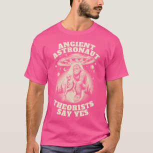Camiseta Teóricos Dos Astronautas Antigos Da Ufo E Do Pé-Gr