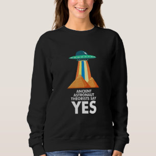 Camiseta Teóricos dos Astronautas Antigos Dizem Sim Citar A