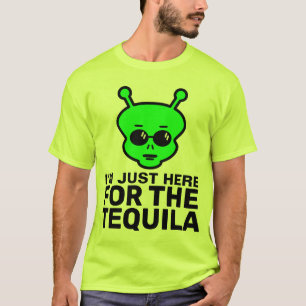 CAMISETA TEQUILA ALIENÍGENA T SHIRTS