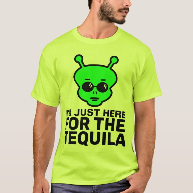 CAMISETA TEQUILA ALIENÍGENA T SHIRTS (Frente)