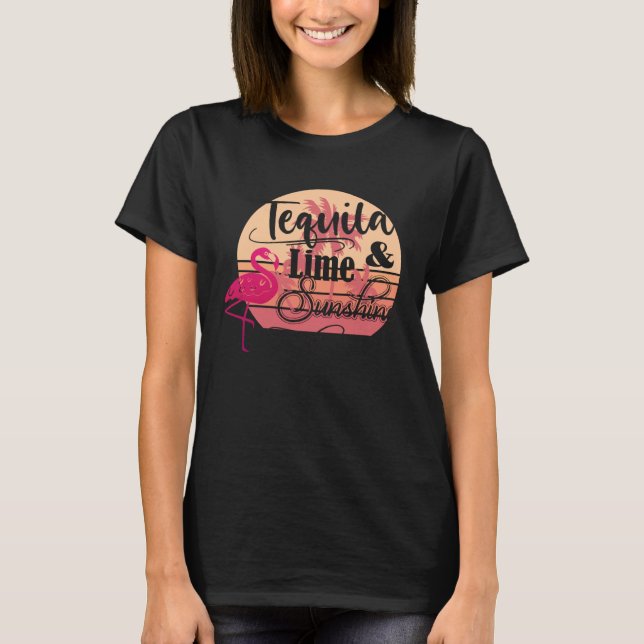 Camiseta Tequila And Lime Sunshine (Frente)