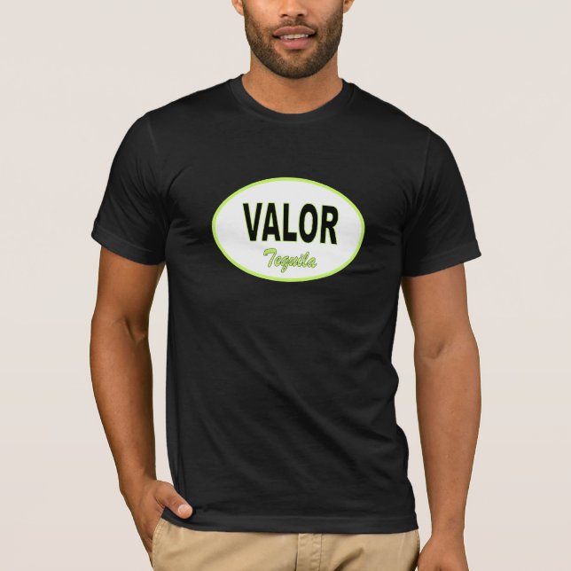 Camiseta Tequila de Valór do ¡! (Frente)