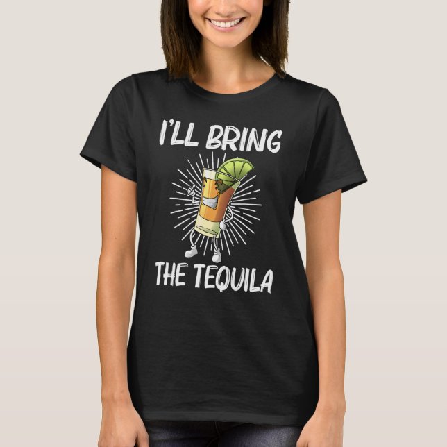 Camiseta Tequila For Men Women Tequila Alcohol Drinker (Frente)