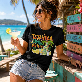 Camiseta Tequila, Limão & Sol