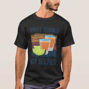 Camiseta Tequila não sela Bebendo de tequila engraçada Q