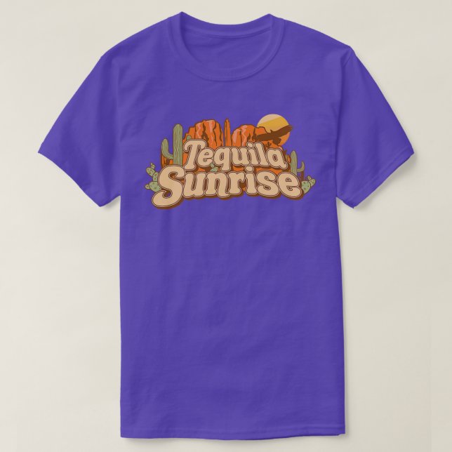 Camiseta Tequila Sunrise (Frente do Design)