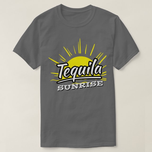 Camiseta Tequila Sunrise Longwring (Frente do Design)