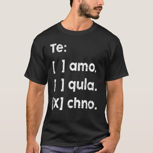 Camiseta Tequila Techno Music (Frente)