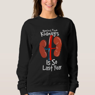 Camiseta Ter Dois Rins É Assim No Ano Passado - Rim Engraça