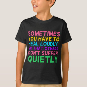 Camiseta Ter Que Curar Alto Grafi De Sensibilização Mental
