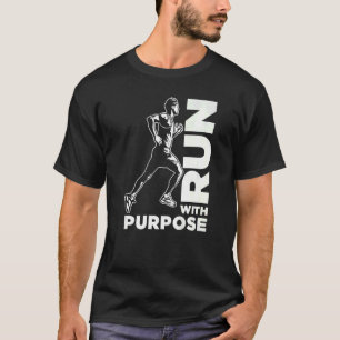 Camiseta Ter Uma Finalidade Para Correr O Amor Para Correr